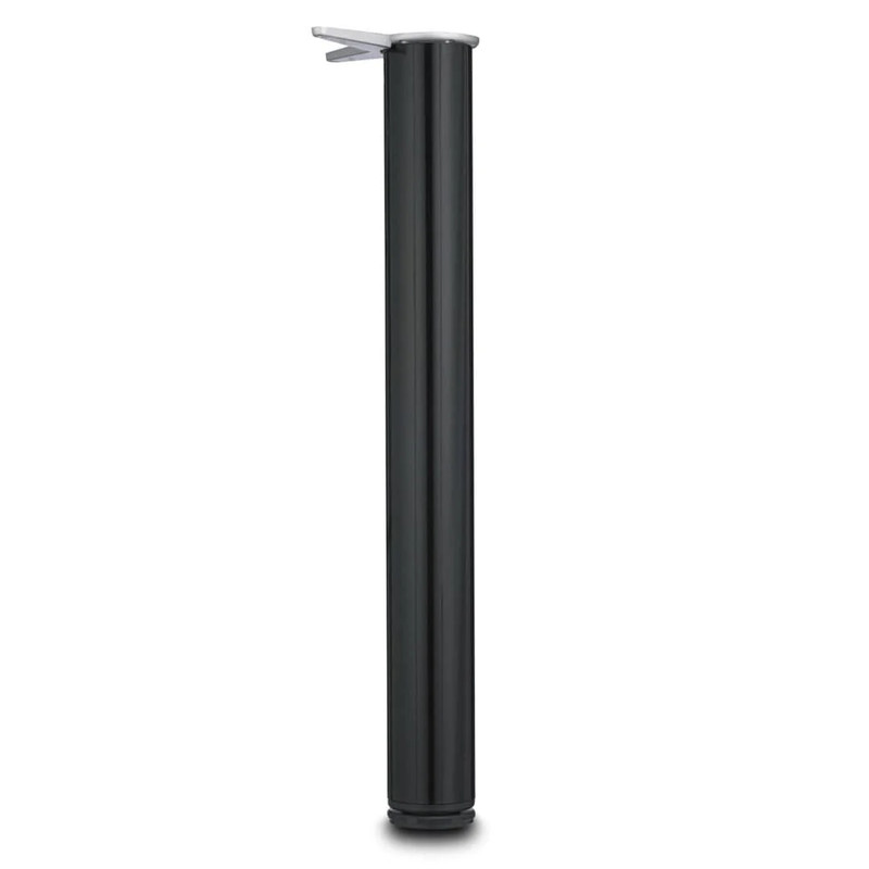 28" (710 mm) Adjustable Table Leg Black